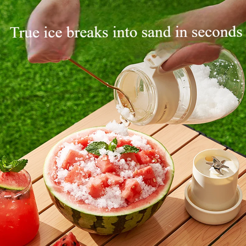 Portable Blender USB Rechargeable - Mini Personal Smoothie Maker Cup for Juice, Shakes & Protein Drinks, 20s Quick Blend, Quiet & Leak-Proof (Ideal for Travel, Gym, Office, Student)
