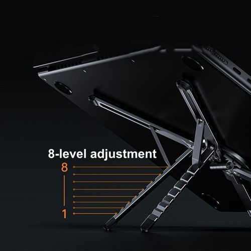 New folding phone stand, magnetic desktop multi-functional phone, tablet, and laptop universal aluminum alloy stand
