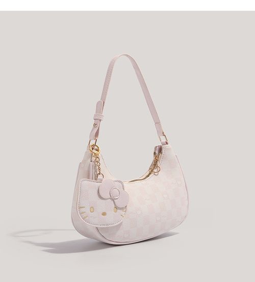 New fashionable women's handbag with a unique design, versatile and stylish, high-value single shoulder crescent shape, perfect for commuting.