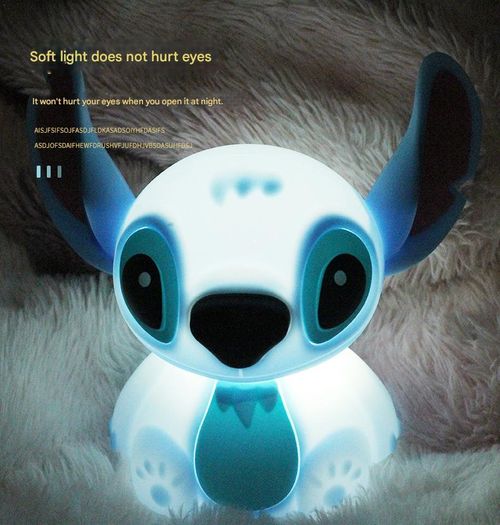 Stitch cartoon night light children's gift Stitch pat light dormitory bedside high-end atmosphere light table lamp