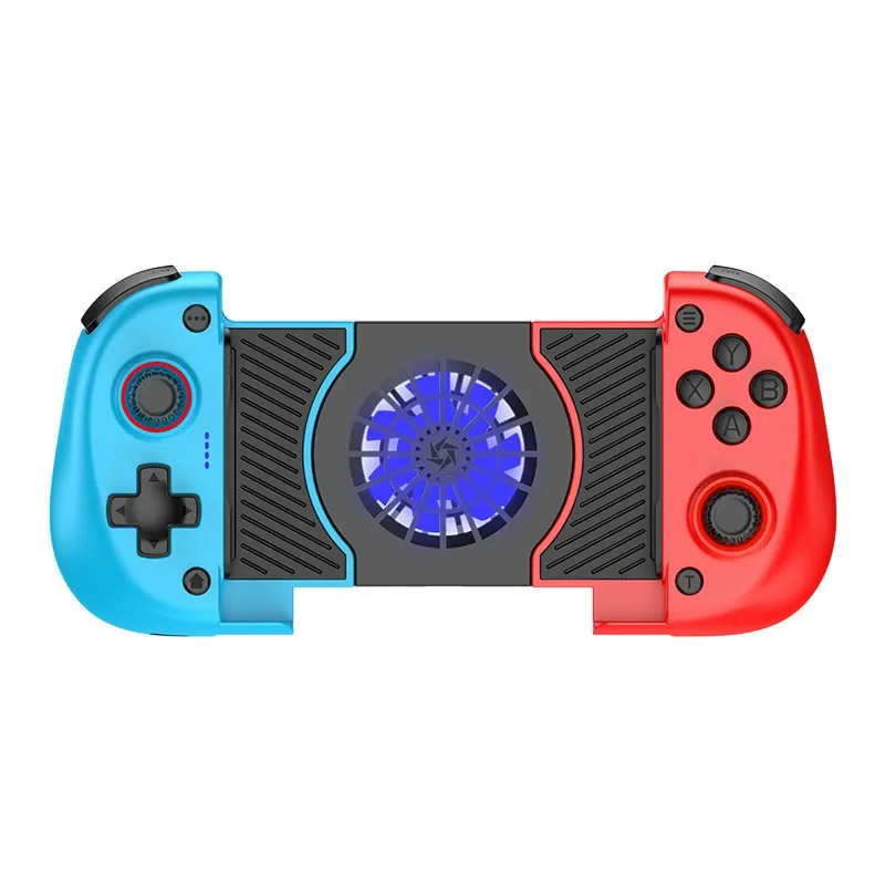 Every gamer needs a gamepad like this! X3 stretch game controller cooling fan dual hall vibration continuous switch Android IOS PC Bluetooth controller