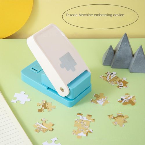 Jigsaw Puzzle Machine Jigsaw Punch Labor Saving Embosser Punch DIY Handmade Diversified Children's Intelligence Punch