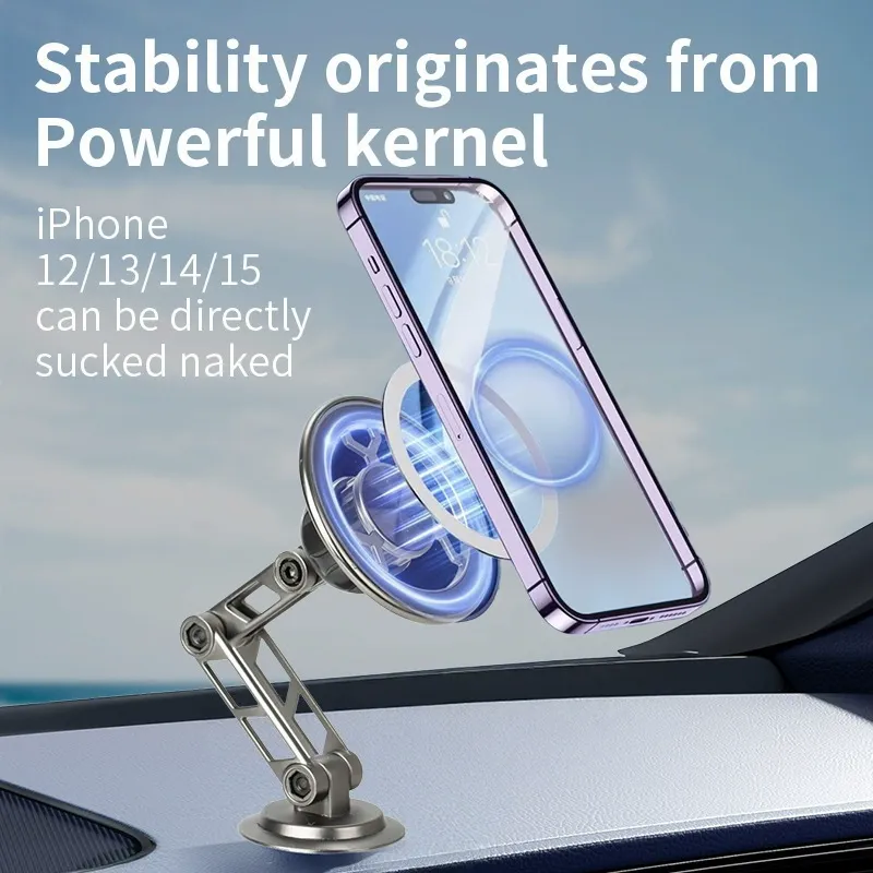 Magsafe Magnetic Phone Holder - 360° Rotating Multifunctional Car Phone Holder