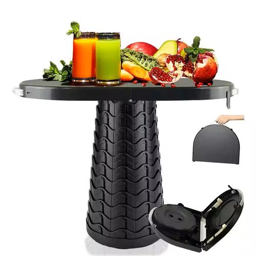 Portable Outdoor Adjustable Telescopic Stool Trendy Collapsible Fishing & Camping Stool Lightweight Travel-Ready Design with Height-Adjustable Function