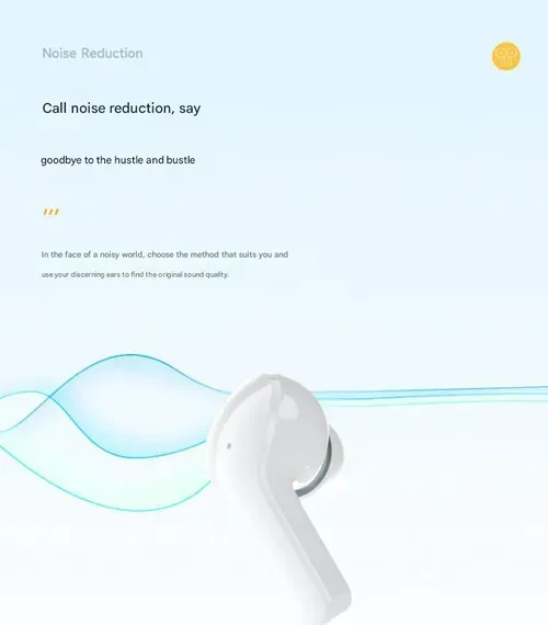 See-Through Bluetooth Earbuds Pro - Noise Cancelling HD Stereo, 40H Playtime Comfort-Fit Earphones, Wireless Immersive Sound for Workout or Travel