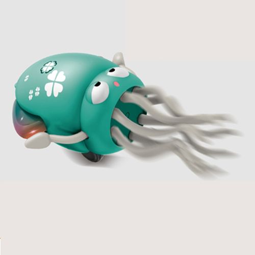 New Product Intelligence Rechargeable Electric Walking Squid Cuttlefish Equipped with Light and Music Sensing Function Toys