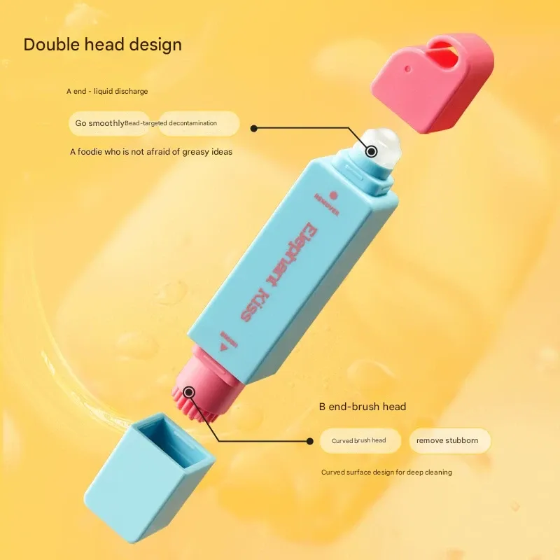 No need to worry about stains anymore, portable stain remover pen instant stain remover water-free degreasing stain remover pen emergency timely stain remover pen 12ml