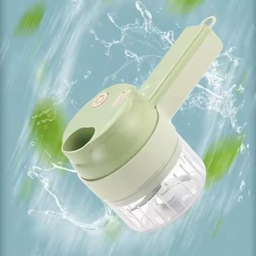 Cordless Electric Vegetable Chopper New Multi-functional Household Food Processor for Dicing, Mincing Garlic & Meat - Portable & Efficient Kitchen Gadget