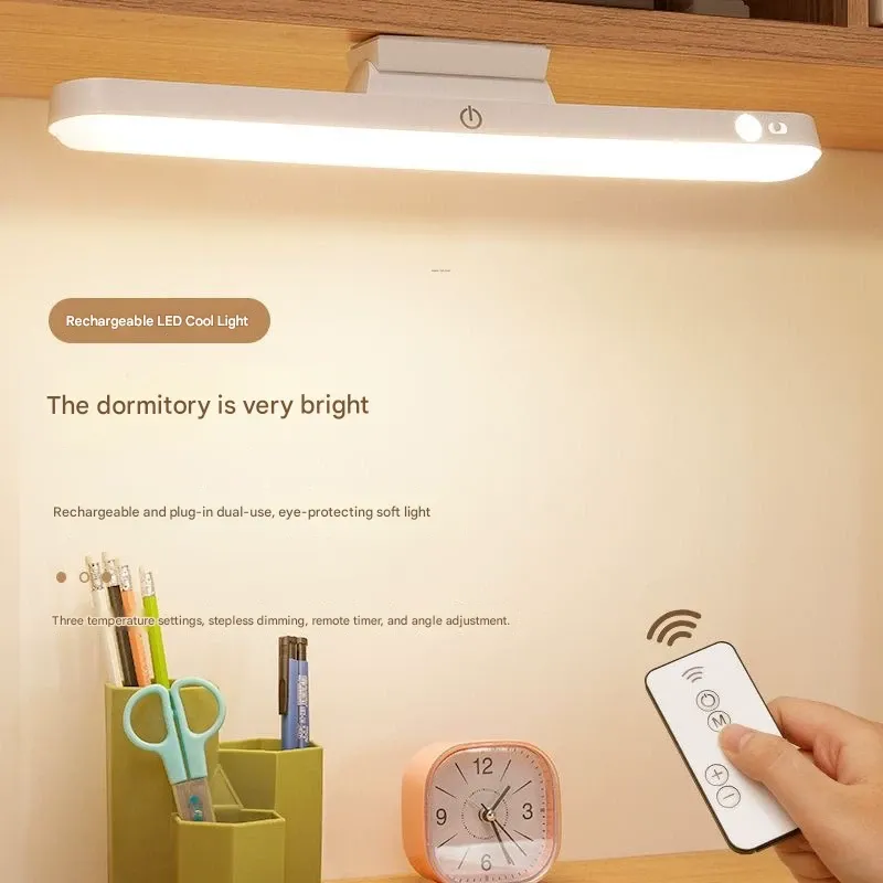 Cool LED Desk Lamp, Magnetic Bedside Lamp, Dormitory Essential, Student Study Lamp, USB Makeup Lamp