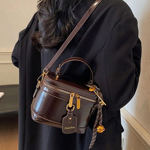 Women's crossbody bag, large capacity box bag, retro fashion women's handbag, new style, ladies' tote bag, small handbag.