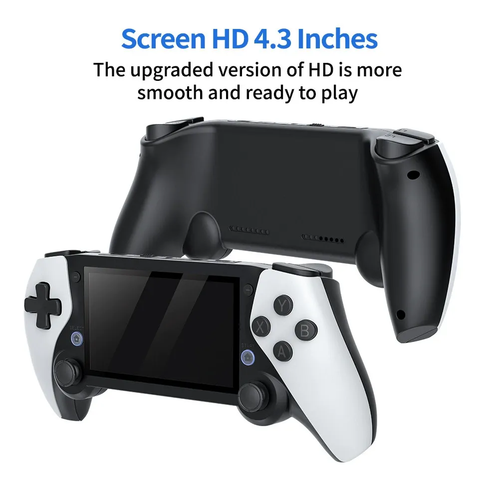 M25 64G 20,000 games HD Portable Game Console TV Output & 2-Player Mode - Large-Screen PSP Retro Handheld Gaming Device, Portable Retro Video Game Console for Kids Adults