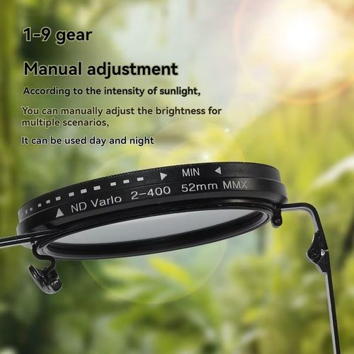 High quality circular polarized brightness adjustable sunglasses aperture ND filter tone adjustment sunglasses with camera lens UV anti-ultraviolet personality nd sunglasses