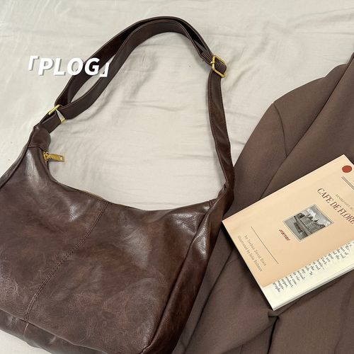 Women's 2025 Retro Tote Bag, Versatile Large Capacity Shoulder Bag, Commuter Crossbody Bag