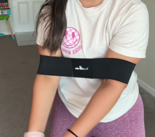 Golf swing hand movement corrector swing posture fixed elastic band arm auxiliary posture correction belt