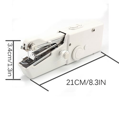 Portable Mini Electric Sewing Kit for Home Use, Cordless Rechargeable Stitch Tool for Clothes Curtains Socks, Instant Fabric Repair with One-Hand Operation