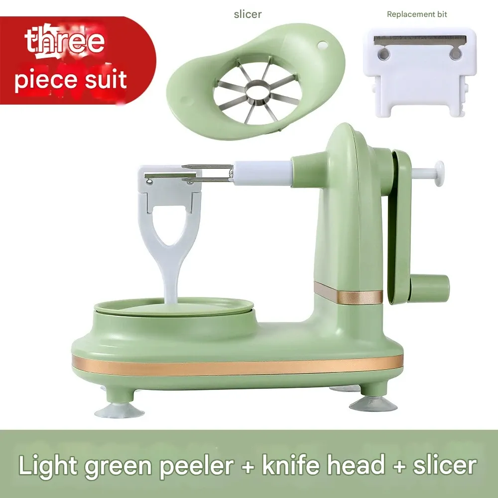 Hand-cranked apple peeling tool, household automatic peeler, peeling knife, fruit peeler, apple peeling tool