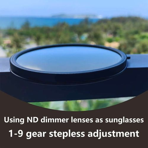 High quality circular polarized brightness adjustable sunglasses aperture ND filter tone adjustment sunglasses with camera lens UV anti-ultraviolet personality nd sunglasses
