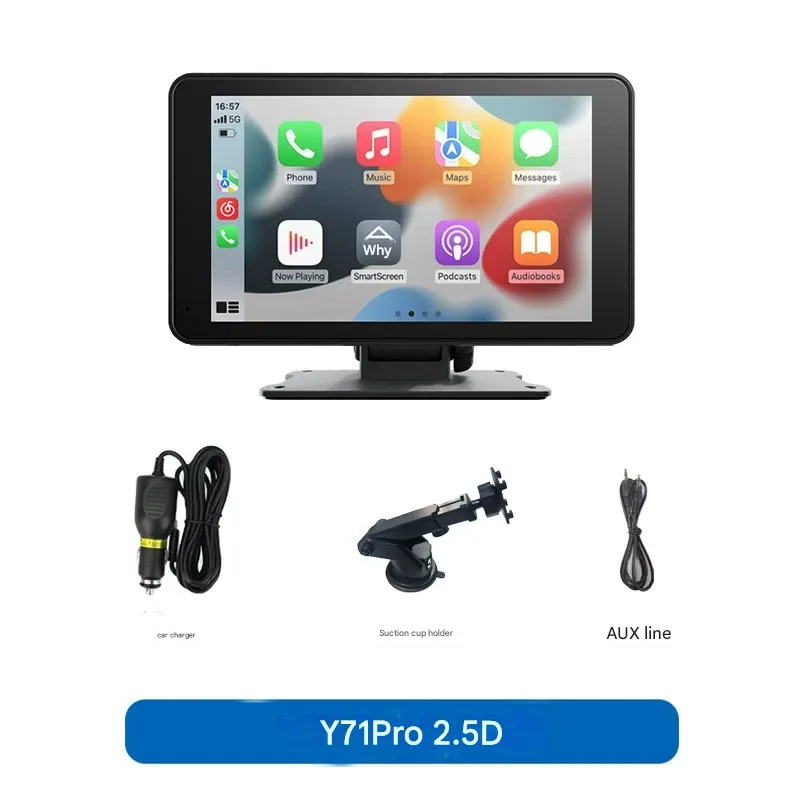 Honestly the best upgrade for any old car!7-inch CarPlay portable wireless screen mirroring Bluetooth FM HD wireless CarPlay