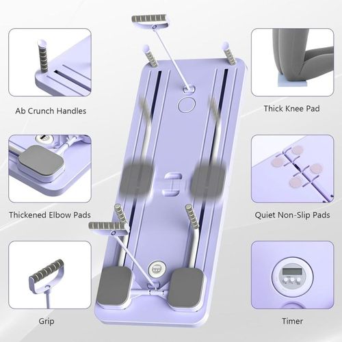 Big price cuts! Using the multifunctional ab board to simulate pilates and lagree moves was the fitness hack i needed! Perfect size and quiet enough for apartments & great for beginners!