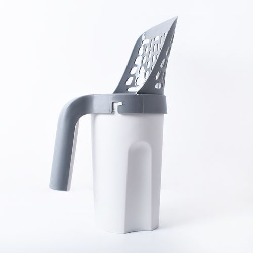 Plastic Litter Shovel Portable Large Capacity Garbage Poop Bag Cleaning & Groomiing Cat Litter Shovel