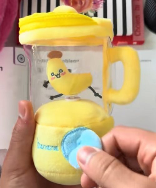 If you need a silly gift for your bestie this banana plushie blender is perfect for you!