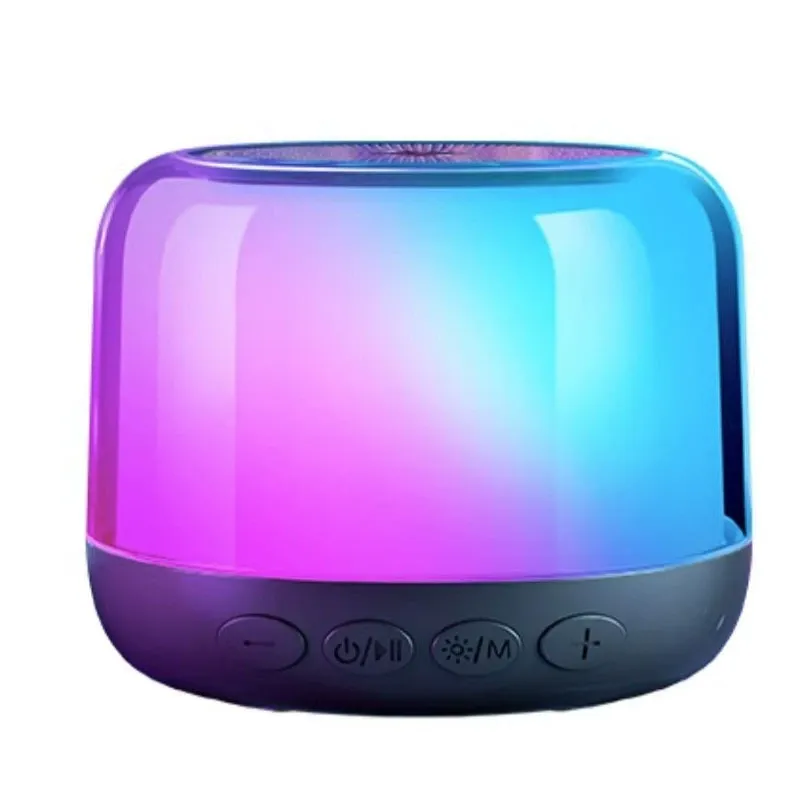 Wireless Glass Mini S02 Speaker Bluetooth Portable Small Speaker Home and Outdoor Subwoofer