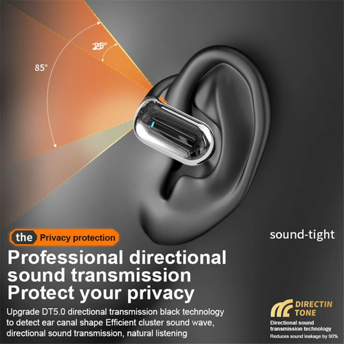 Non-in-ear Bluetooth headset, non-bone conduction ear-hook headset, no pain when worn for a long time, long battery life