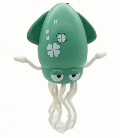 New Product Intelligence Rechargeable Electric Walking Squid Cuttlefish Equipped with Light and Music Sensing Function Toys