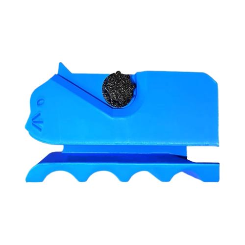 3D Printed Kitten Shaped DIY Cat Scratcher Cutter Cardboard Tool for Cats Cardboard StripScratcher Tool Made of Plastic