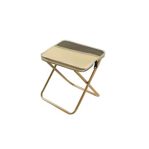Outdoor Backpack Folding Stool Pencil Case Stool Portable and Simple Camping Equipment Shoulder Bag Stool Sports Folding Chair