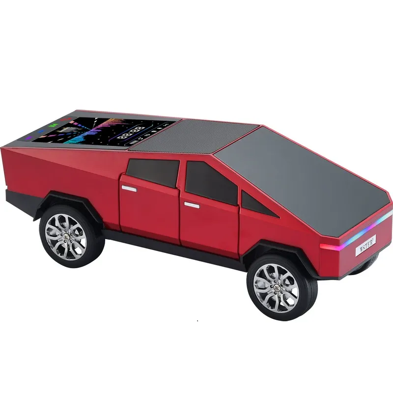 Hot-selling audio product: Tesla car model Bluetooth speaker, portable wireless high-fidelity stereo speaker with deep bass.