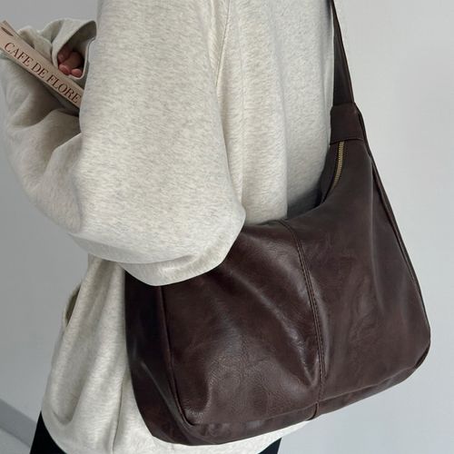 Women's 2025 Retro Tote Bag, Versatile Large Capacity Shoulder Bag, Commuter Crossbody Bag