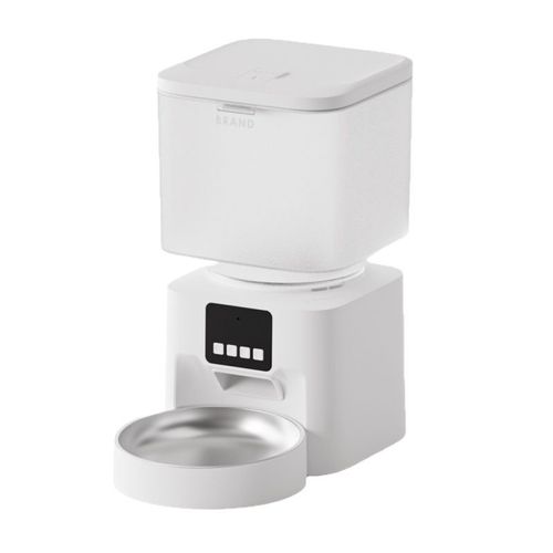 Pet Auto Feeder with WiFi - Smart Dog, Cat Food Dispenser, 6L Large Capacity, Anti-Clog Design, APP Control & Voice Recorder for Hassle-Free Feeding While Traveling