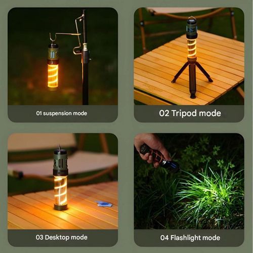 Multi-functional Camping Outdoor LED Light with Power Bank,Tent Mosquito Repellent Lamp