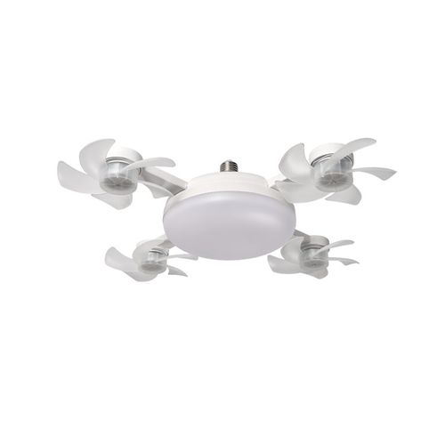 LED ceiling fan light simple smart fan light bedroom silent remote control ceiling fan light eye protection energy saving suitable for modern design bedroom kitchen living room