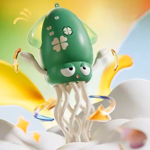 New Product Intelligence Rechargeable Electric Walking Squid Cuttlefish Equipped with Light and Music Sensing Function Toys