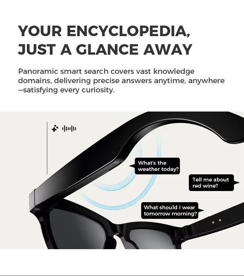 M01 smart glasses support 5-megapixel photography + Bluetooth calls, AI real-time translation recognition, and built-in 32g memory