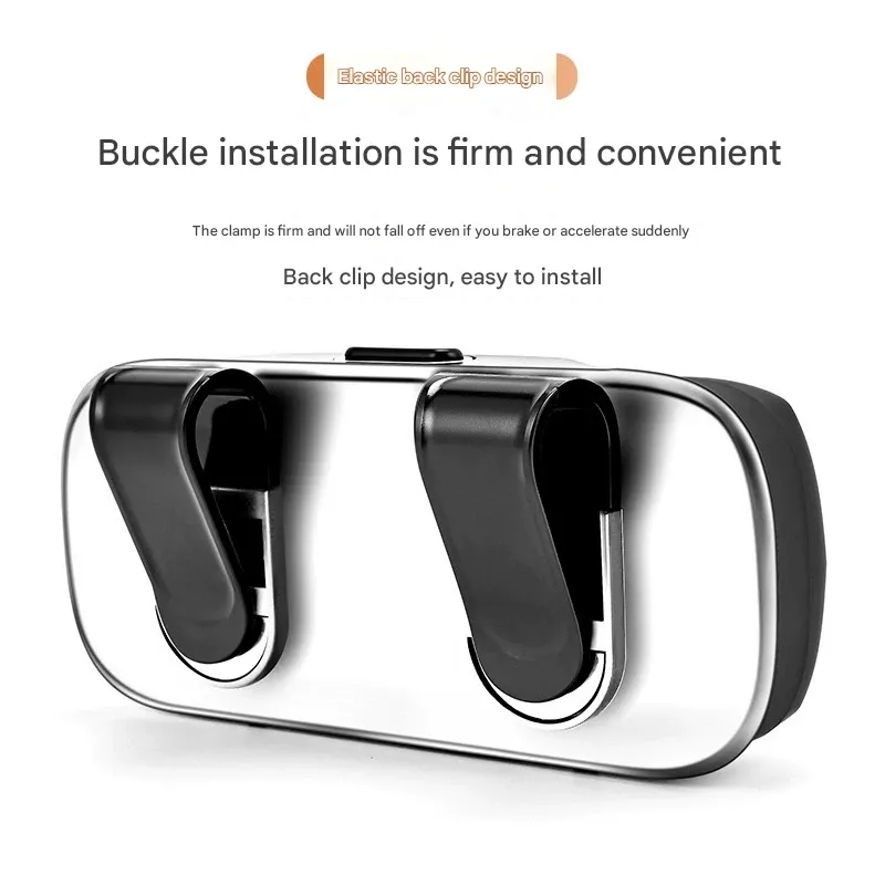 Car sun visor glasses storage box for in-car portable sunglasses glasses case new cross-border universal glasses clip