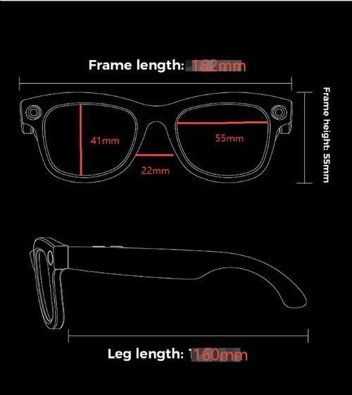 M01 smart glasses support 5-megapixel photography + Bluetooth calls, AI real-time translation recognition, and built-in 32g memory