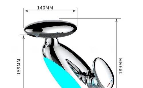 Multifunctional pull-out basin faucet with four-speed water flow atmosphere light hot and cold water bathroom wash basin bathroom bathroom home