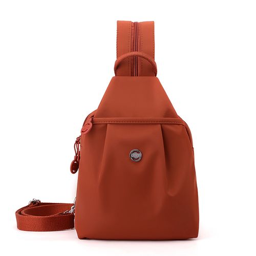 Lightweight nylon oxford shoulder bag, fashionable and versatile messenger bag, women's trendy portable small square bag, commuter underarm bag