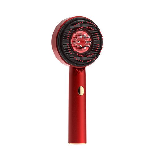 Red Light Hair Care Massager Electric Scalp Massager Comb Liquid Ball System Scalp Applicator