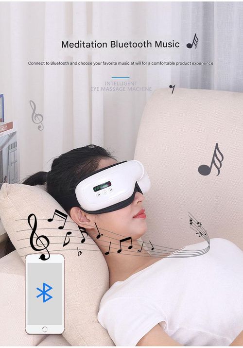 2025 Smart Eye Massager Air Pressure Eye Massage Device with Heat Therapy | Intelligent Eye Care Mask for Fatigue Relief & Relaxation