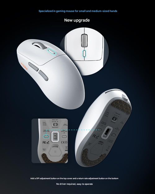 Everyone who uses it will praise it. American e-sports gaming mouse KYSONAM600V2 lightweight mouse 55g PAW3395 hot new wireless