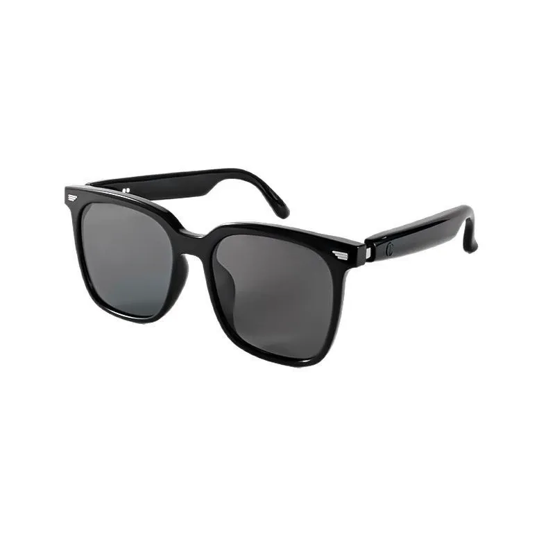Smart glasses with Bluetooth for music playback, calls, navigation, UV protection, AI translation, and real-time multilingual translation.