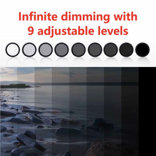 High quality circular polarized brightness adjustable sunglasses aperture ND filter tone adjustment sunglasses with camera lens UV anti-ultraviolet personality nd sunglasses