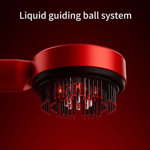 Red Light Hair Care Massager Electric Scalp Massager Comb Liquid Ball System Scalp Applicator