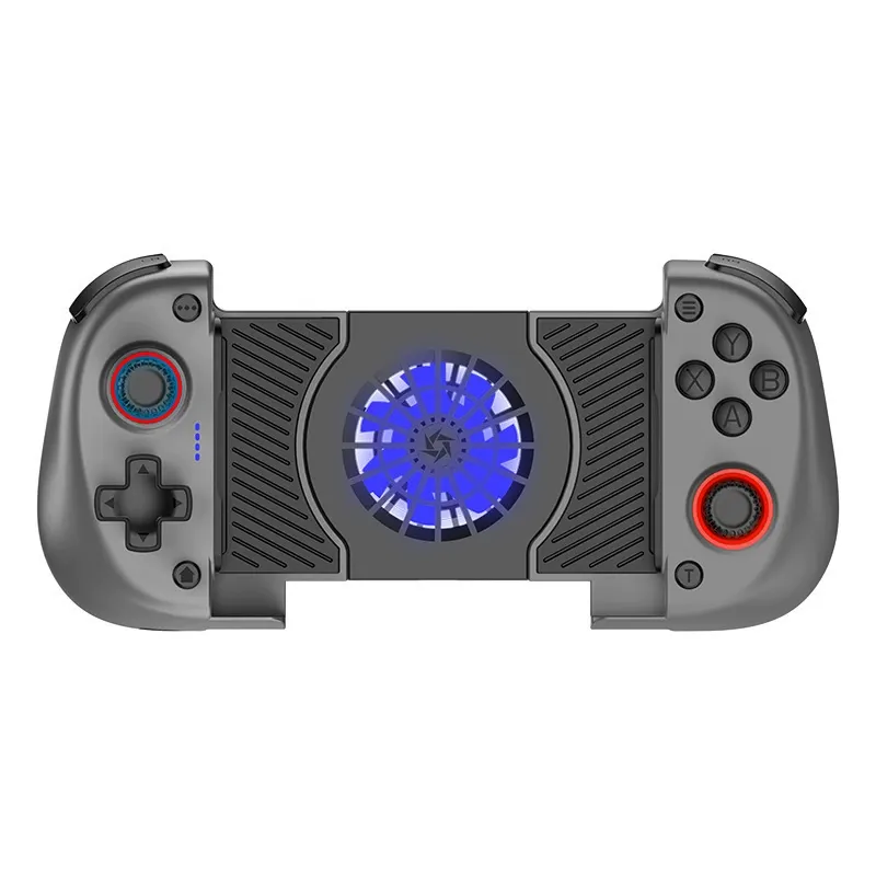 Every gamer needs a gamepad like this! X3 stretch game controller cooling fan dual hall vibration continuous switch Android IOS PC Bluetooth controller