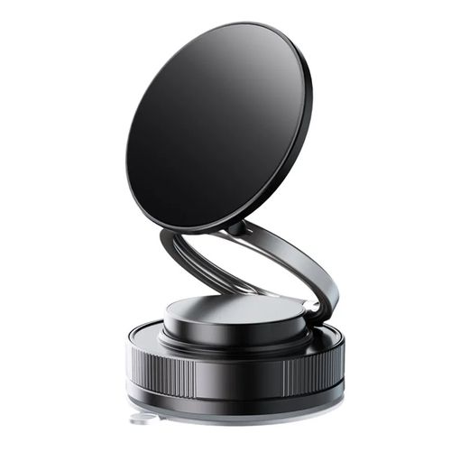 P2U vacuum adsorption magnetic car mobile phone holder 2025 new suction cup in-car navigation support