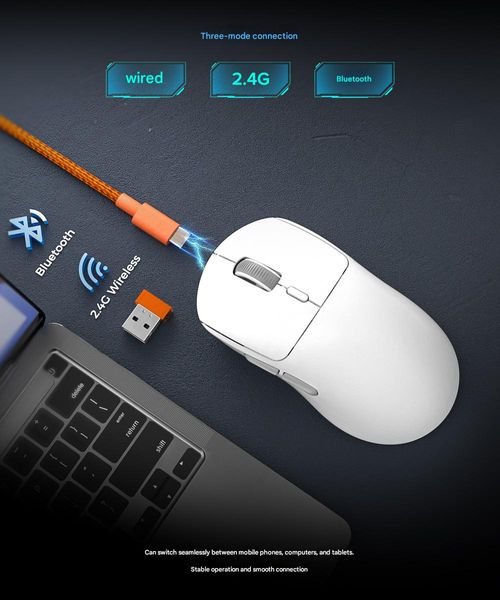 Everyone who uses it will praise it. American e-sports gaming mouse KYSONAM600V2 lightweight mouse 55g PAW3395 hot new wireless